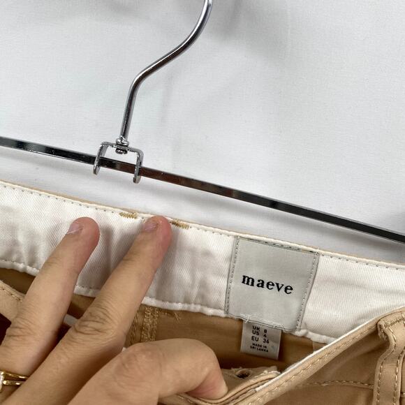 Anthropologie Maeve Barrel Khaki chino Pants - Picture 5 of 7